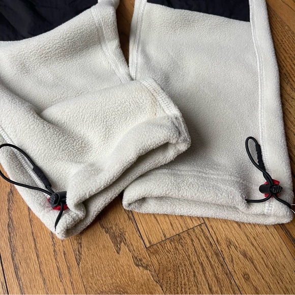 Topo Designs Mountain Fleece Pants Polartec Size Small White Black - Picture 10 of 12